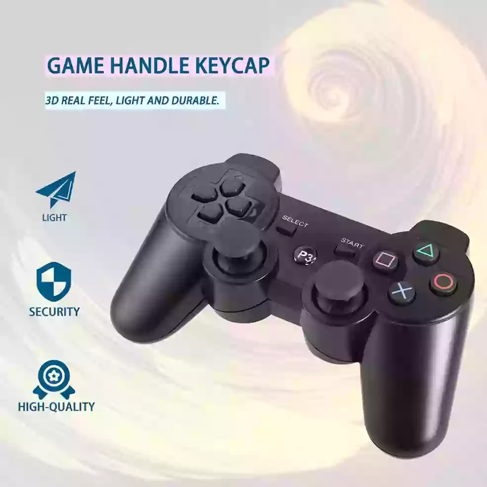 Wireless 6 in 1 rechargeable gamepad for pc,ps2 and ps3